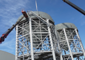 Silo Support 조립, 설치